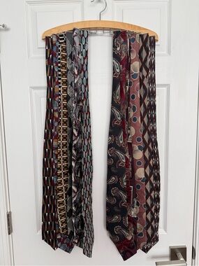Multiples Men's Multicolor Patterned Silk Tie Collection